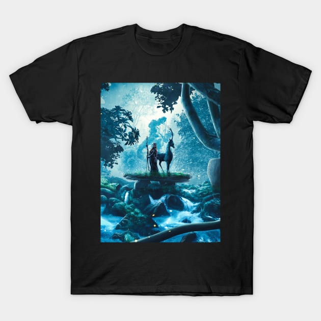 Forest Queen T-Shirt by Aniket Patel